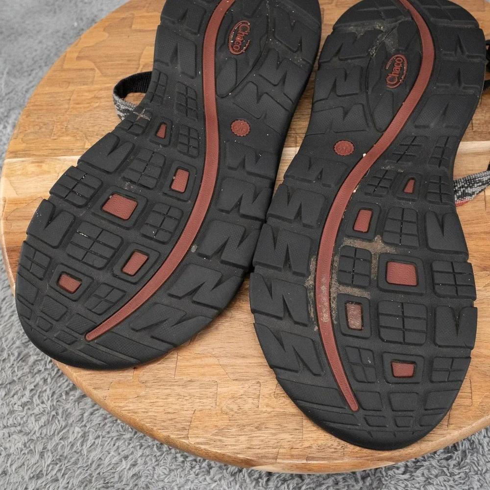 Mens Chaco J104865 Grandeur Waterproof Strappy Hiking Black Outdoor Sandals 11